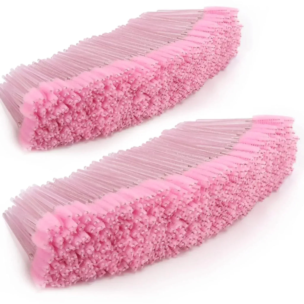 Wholesale 100/500/1000pcs Spoolies for Eyebrow Beauty Tools Eye Lash Extension Colorful Disposable Mascara Wands Eyelash Brush Qme