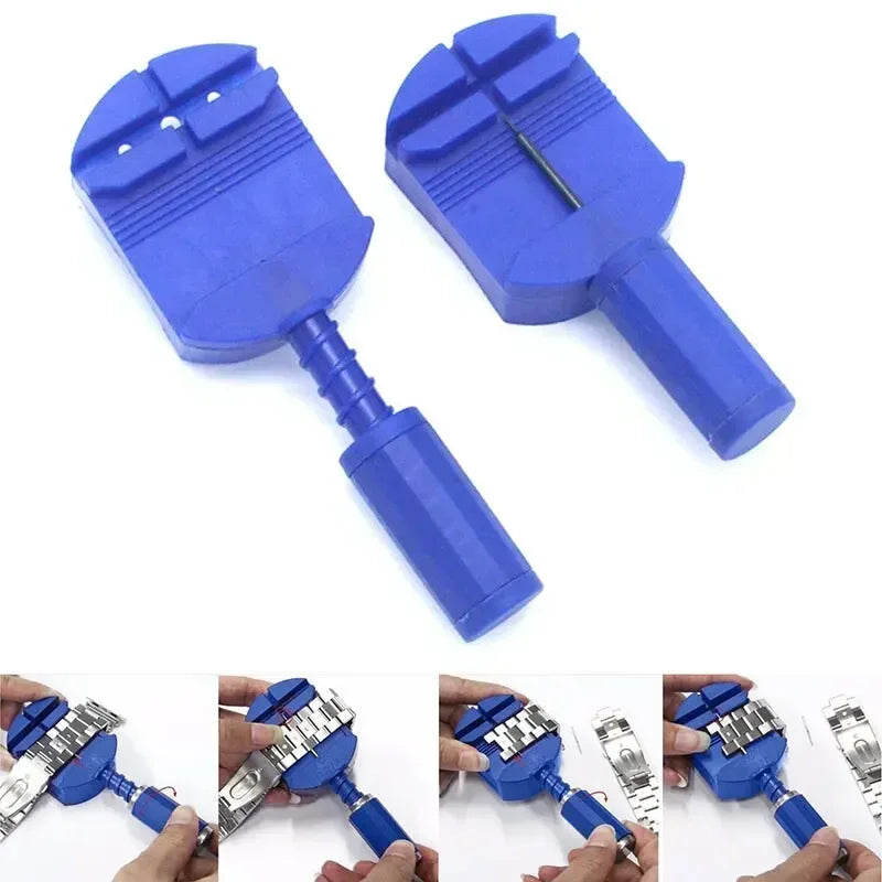 Metal Watch Repair Tool Adjusting Watch Strap Tool Link Pin Tool Remover Easy Bracelet with Watch Pin Band To Remover Adjust Qme