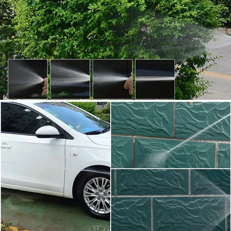 Adjustable Nozzle Pressure Water Spray Car Wash Gun Household Garden Qme