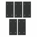 5pcs Self-Adhesive Foam Replacement Sander Back Pad Mat 4 Holes Sander Back Pads For 9035 Sander Machine Power Tool Acce Qme Default Title