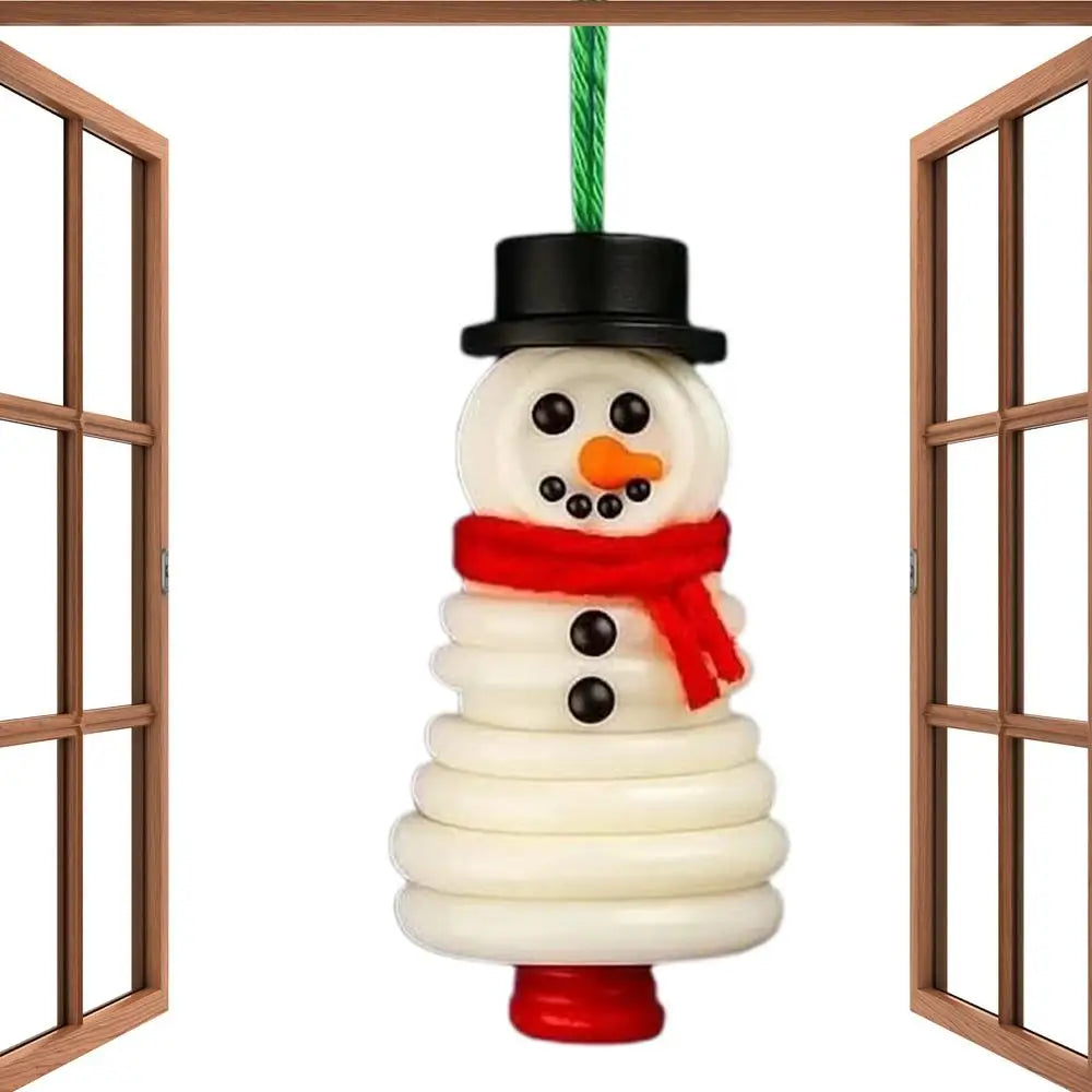 Button Christmas Tree Ornament Kits Snowman Handmade Parties Qme snowman China Mainland