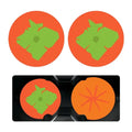 Creative Car Fruit Coasters Water Cup Slot Anti Slip Pad Universal Qme D