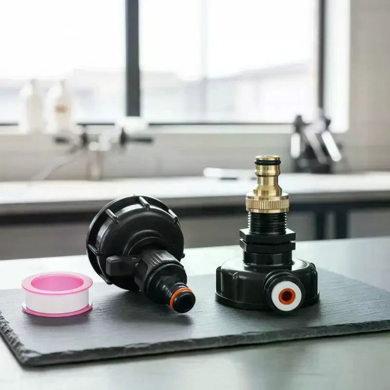 Coarse Thread Replacement Valve Fitting Parts 1 2 3 4 IBC Tank Qme