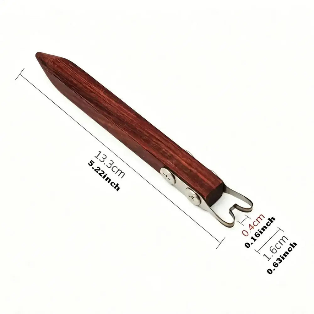Pottery Foot Ring Tool Handmade Shapers Wood Handle Rim Shape Qme S CN