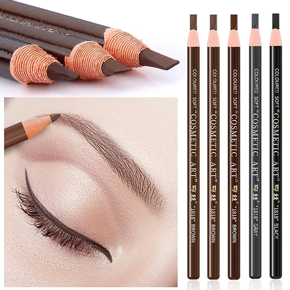 Professional Microblading Pencil Permanent Eyebrow Tattoo Waterproof Qme