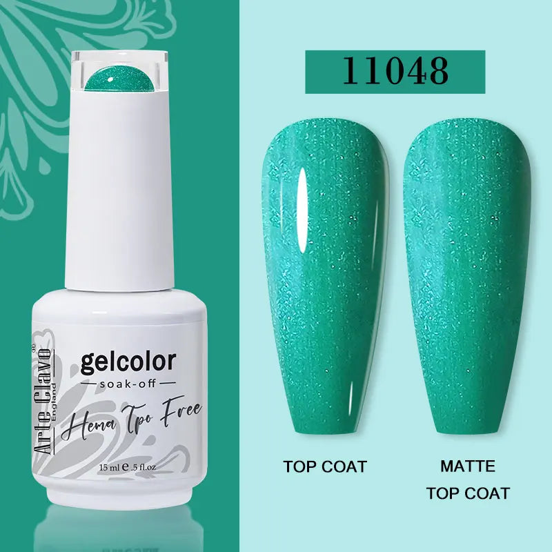 Arte Clavo HEMA TPO Soak Off UV LED Nail Gel Polish 108 Colors Qme
