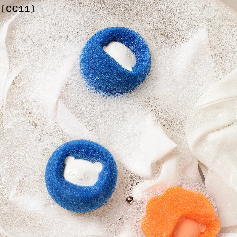 Pet Hair Remover Reusable Ball Laundry Washing Machine Filter Wool Qme