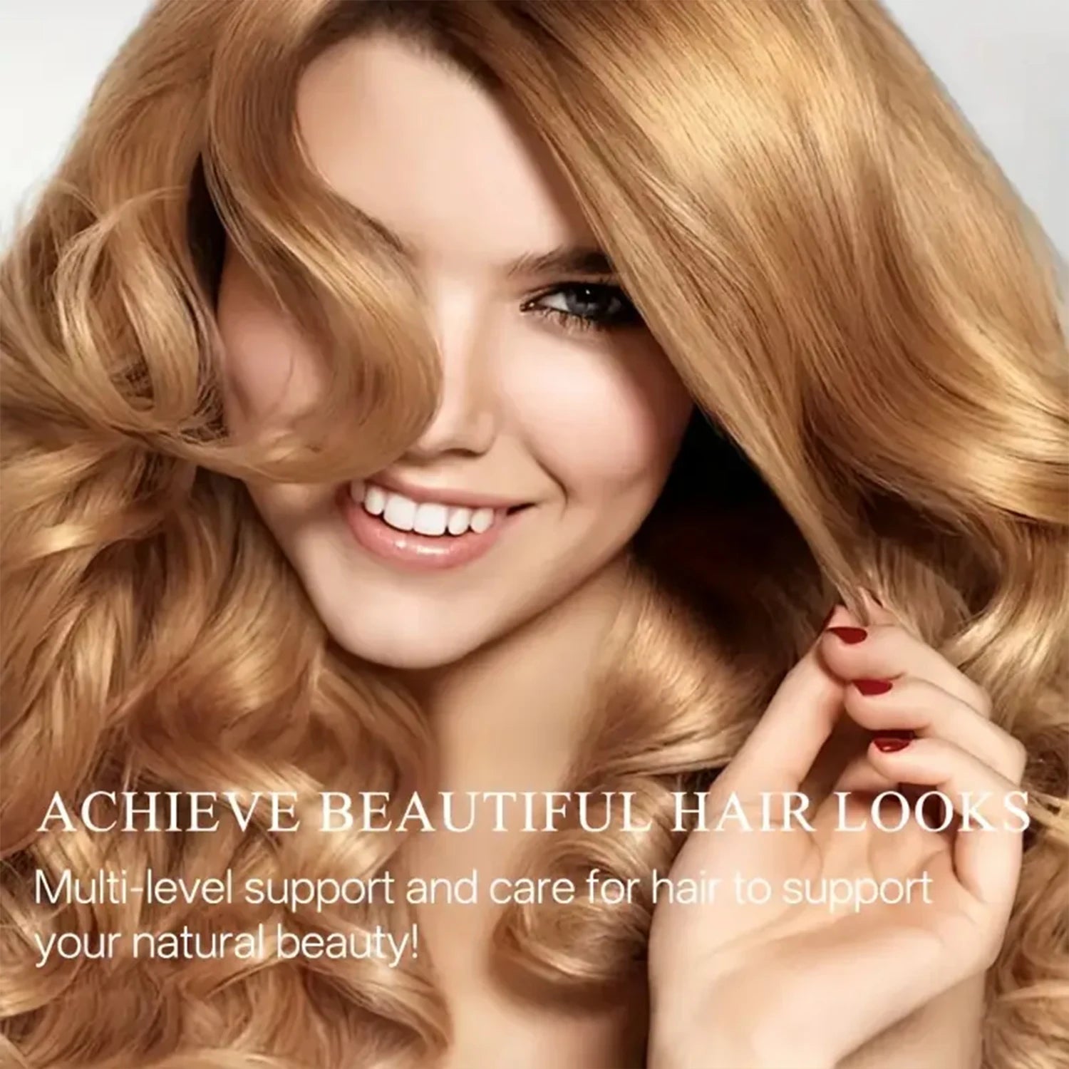 Plant-Based Essence Hair Mask, Moisturizing and Repairing Care, Leaves Hair Silky Smooth, Enhances Vitality and Shine Qme