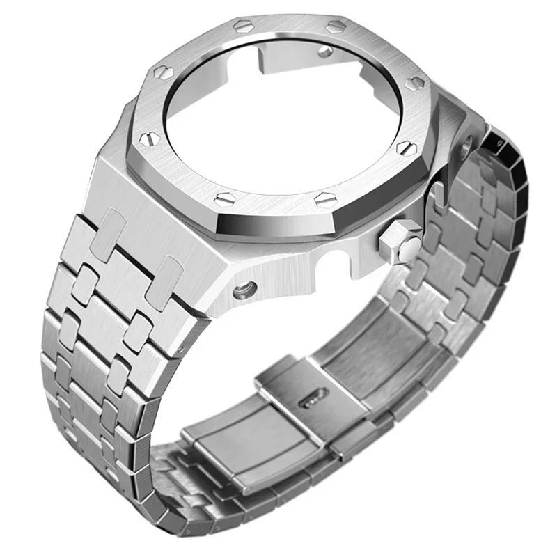 GEN5 GEN4 Modification GA2100 Metal Bezel for Casioak GMAS2100 Mod Kit 4th 3rd Generation Steel Watch Case Strap GA2110 GAB2100 Qme