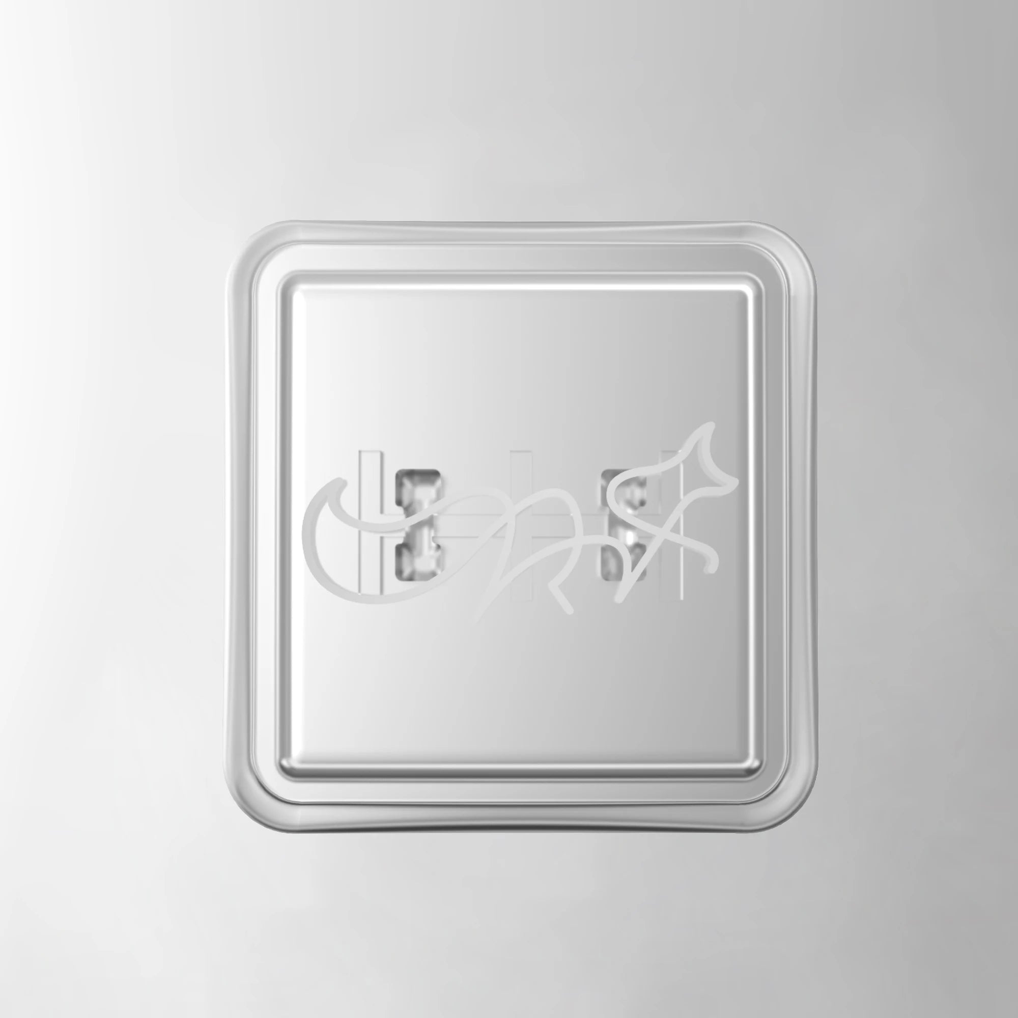 5/10/30/50pcs CFX Low Profile Choc PBT Keycaps for Kailh 1350 Choc Switch Mechanical Keyboard Ultra Thin Black White Transparent Qme Fox logo 1u 50