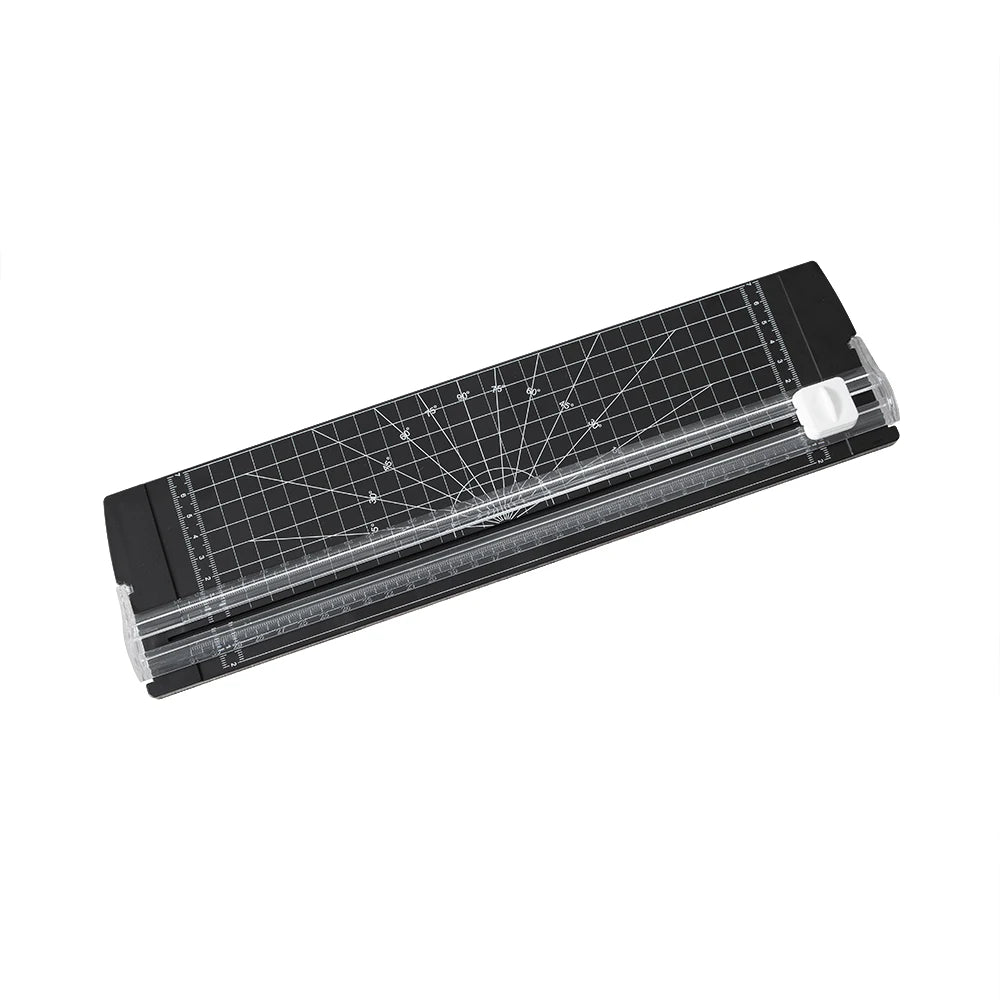A4 A3 A5 Paper Cutter Safety Protection And Side Ruler Scrapbooking Tool For Handmade Paper, Coupons, Labels Qme Black