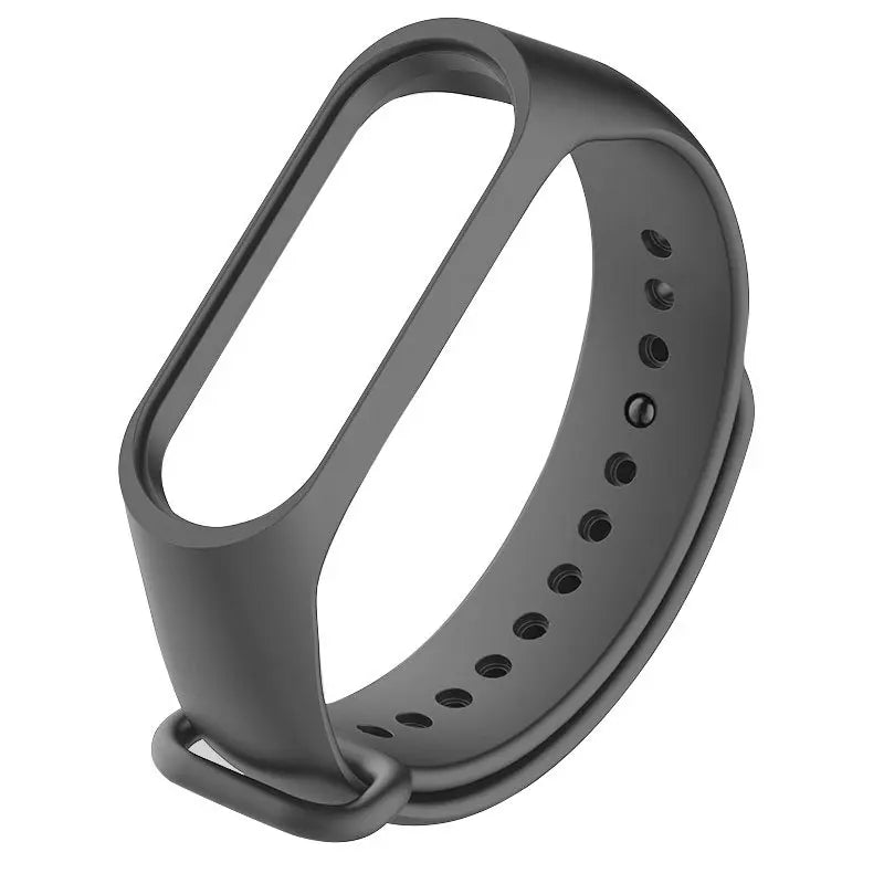 NEW Suitable for Xiaomi Mi Band Mi3 Mi4 Mi5 Mi6 Mi7 Mi8 Colorful Silicone Replacement Sports Strap Qme
