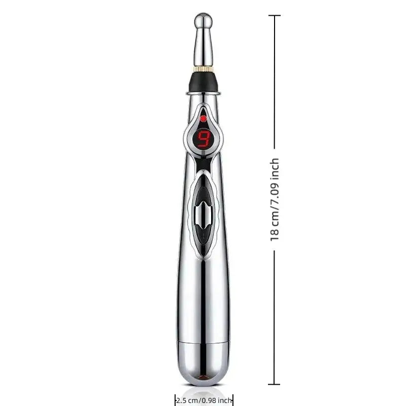 Electronic Acupuncture Pen Point Meridian Energy Massage Acup Qme onesize