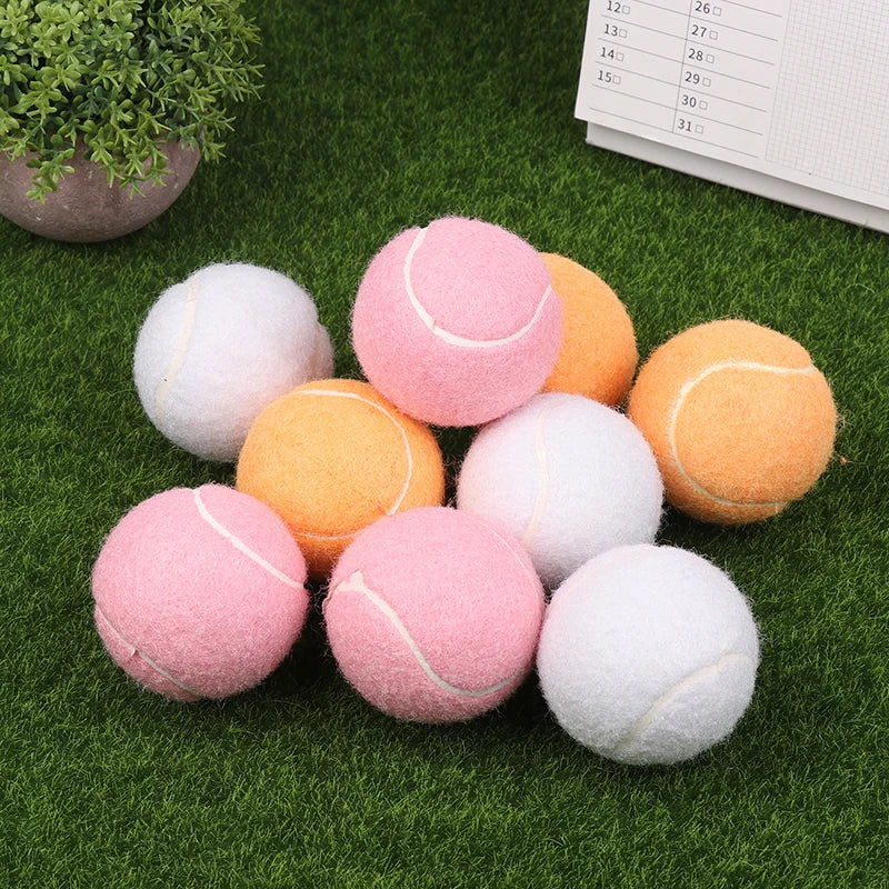 1 Ladies Beginners Durable Practice Tennis Ball Balls Wear-resistant Qme