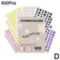 New 600pcs Star Acne Patch Mild Non-irritating Lightens Acne For Blackheads Closed Comedones Hydrocolloid Acne Sticker S0U6 Qme D CN