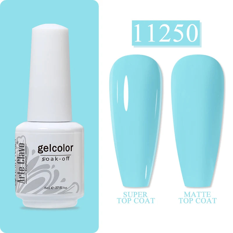 Arte Clavo Art Nails Varnish Base Coat Gel Nail Polish UV LED Lamp
