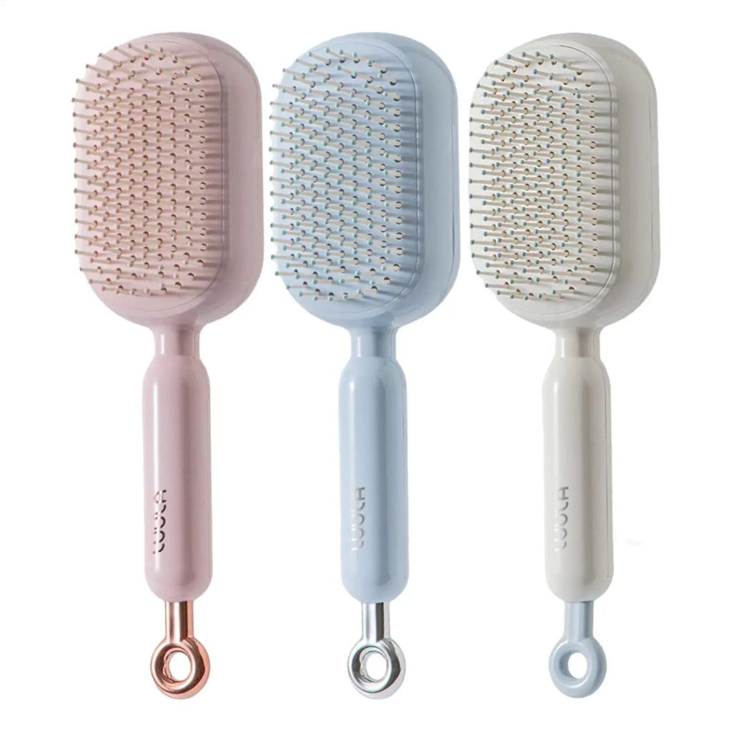 Hair Massage Air Cushion Comb Brush Scalp Hairbrush Detangle Anti Static Salon SPA Hairdressing Comb Retractable Hair Brush Qme