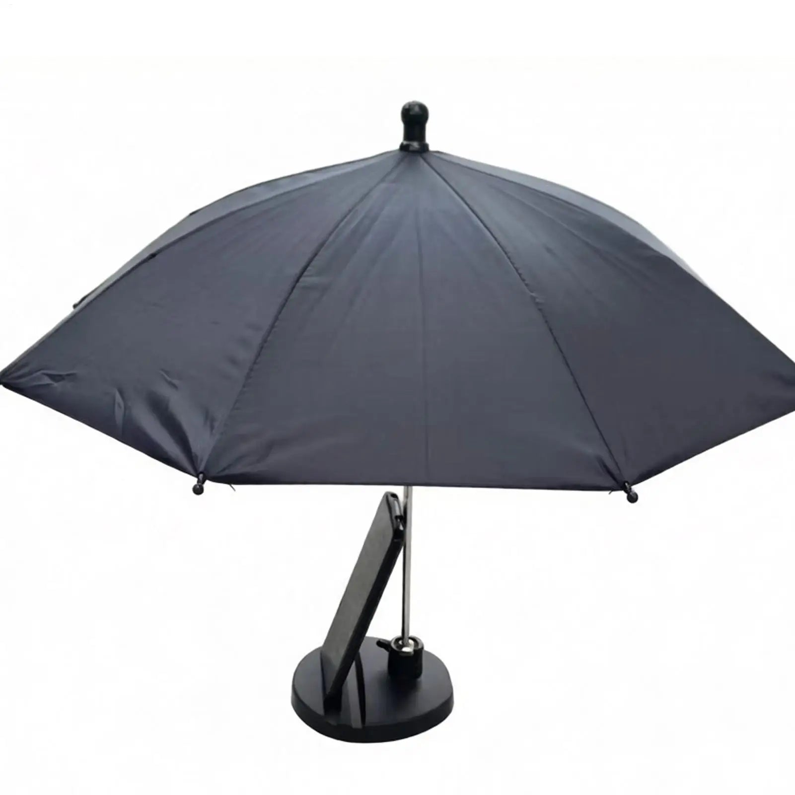 Table Umbrella Windproof Telescopic Phone Sun Canopy Mini Outdoor Qme