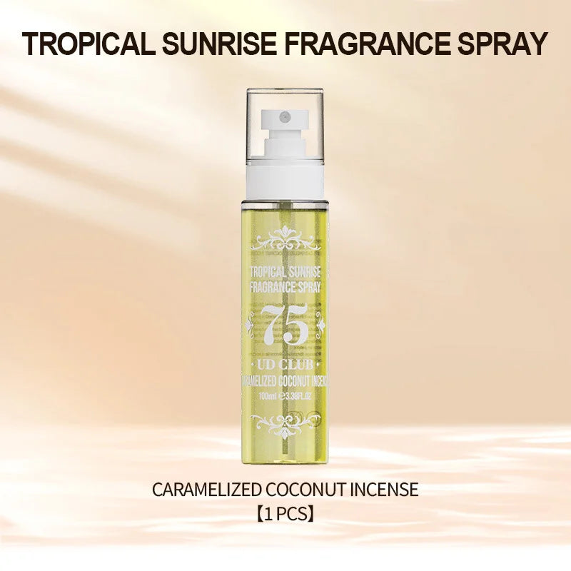 Multi Scented Spray Long lasting Fragrance Alcohol free Essential Oil Aromatic Odor Removal Air Freshener Perfume Qme 75
