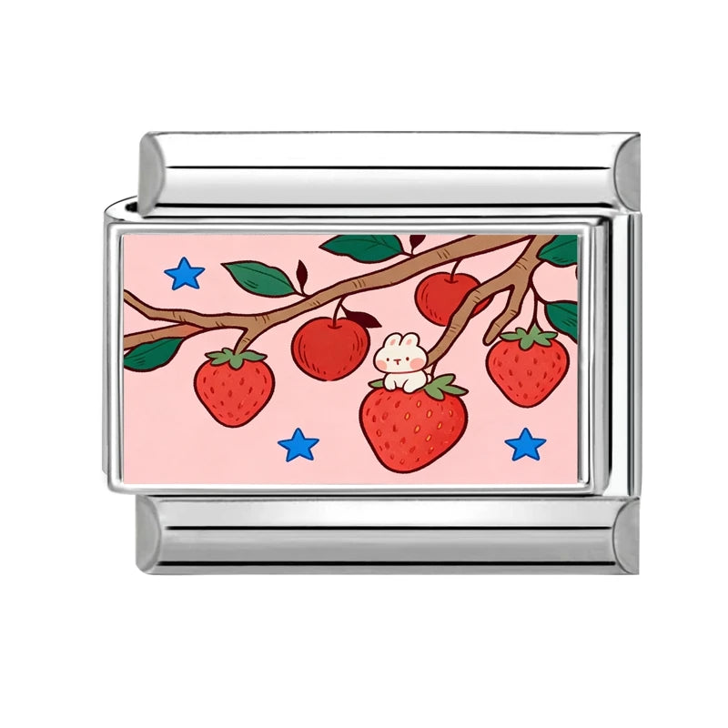 Fashion Pink Skyscraper City Scenery Fish Cat Vase House Italian