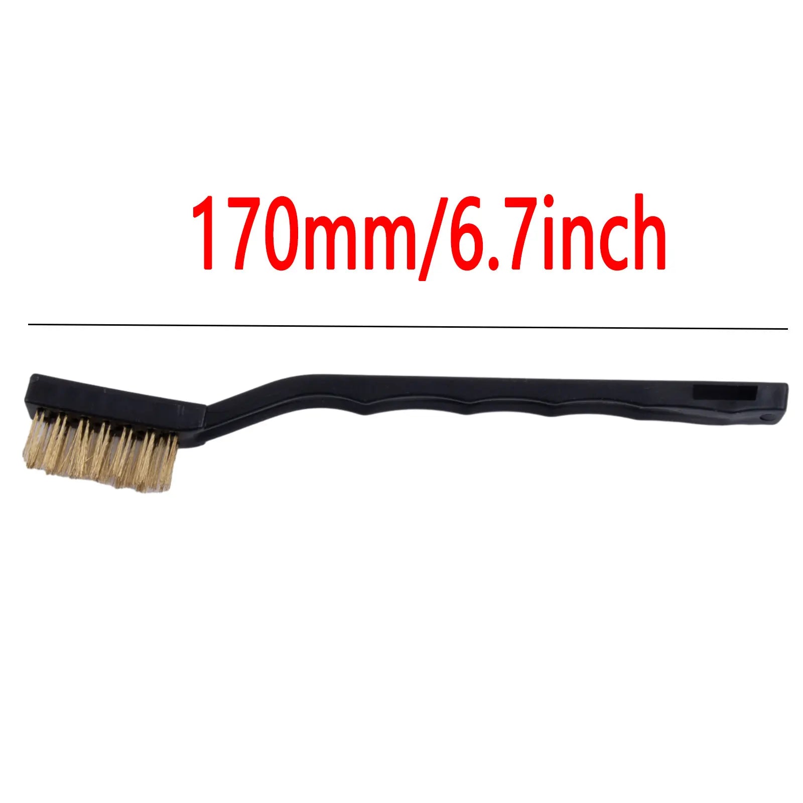 5pcs Mini Wire Brushes Brass Wire Brush DIY Cleaning Paint Rust-Remover Industrial Scrubbing Brush Cleaning Tool Qme