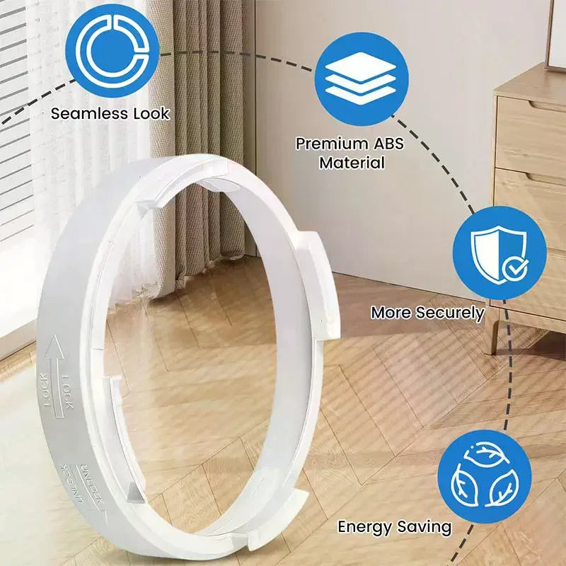Exhaust Duct Interface For Portable Air Conditioner Hose Tube Connector PP 15cm For Mobile Air Conditioner Hose Qme