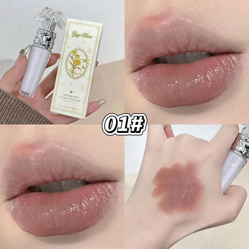 Gege Bear Mist Matte Lip Glaze Velvet Clay Long-lasting Non-drying Qme GX1612-01