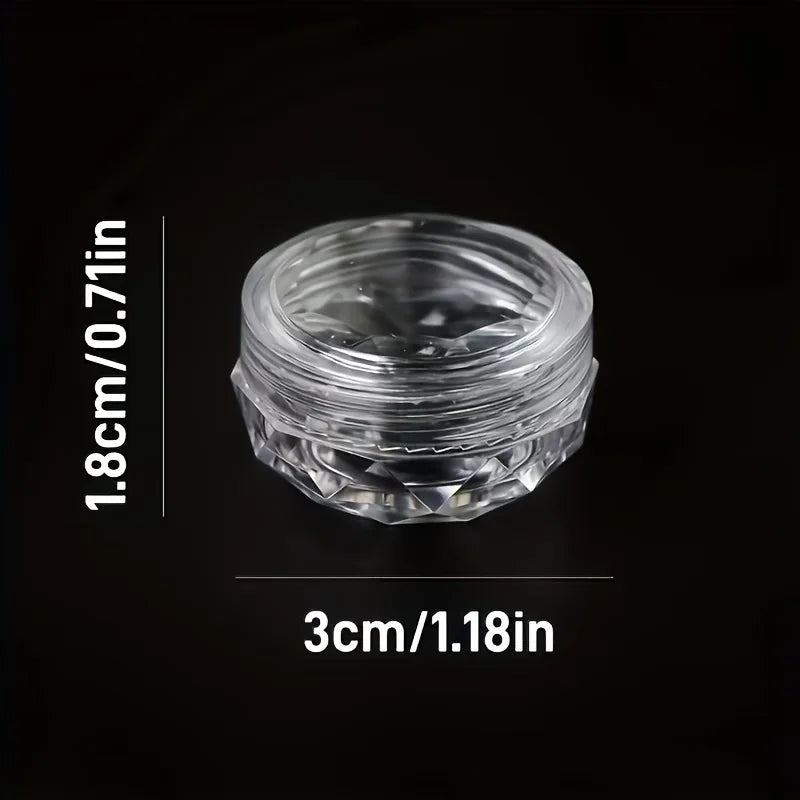 9 Macaron Sugar Diamond Nail Polish Powder DIY Art Charm Suitable Qme