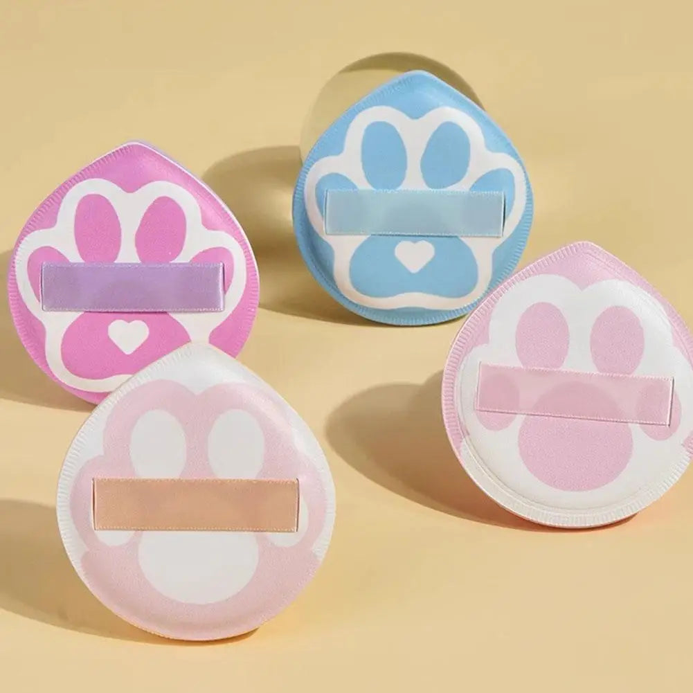 Cute Cat Claw Makeup Puff Liquid Cream Foundation Concealer Portable Qme
