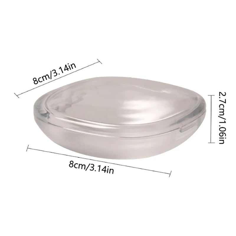 Orthodontic Case Dental Invisible Braces Retainer Box Mouth Guard Qme