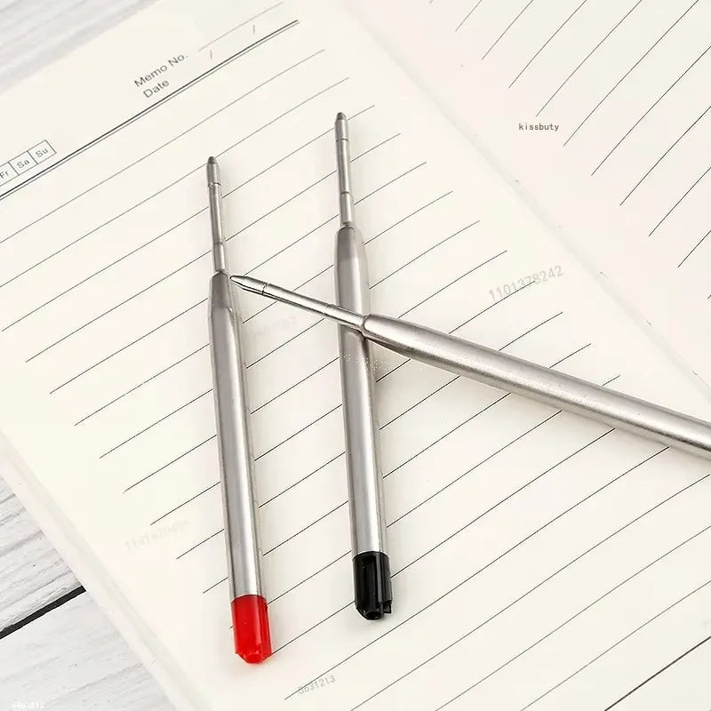 5-30pcs L:3.9 In Ballpoint Pen G2 Metal Refills Blue/Black/Red Ink for Pens Medium Point Rods for Writing Office Stationery Qme