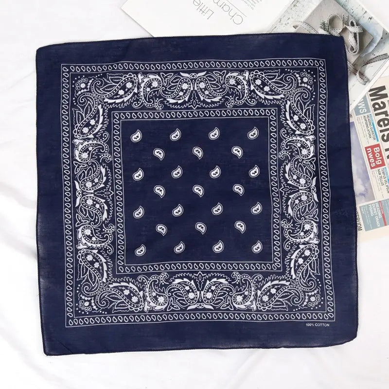 Headbands Fashion Bohemian Cotton Print Bandana Hair Bands Hip Hop Qme AA18
