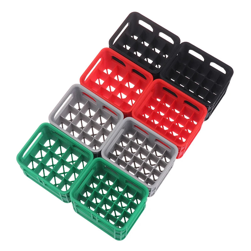 Basket DIY Beer Crate No 5 AA 3D Printed Battery Storage Box 7 AAA Qme