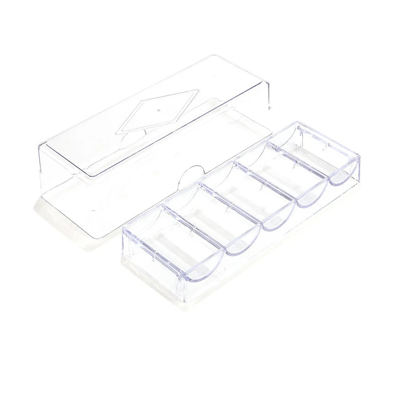 Storage Case Covers Coin Collection Holder Boxes Poker Chips Box Qme