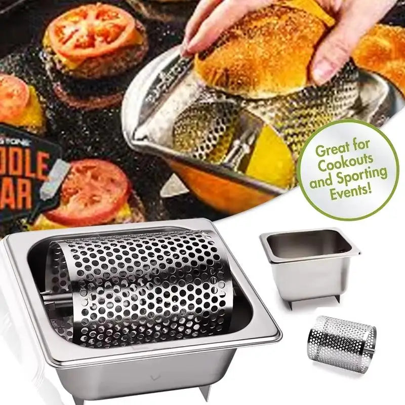 Butter Wheel Evenly Spread Stainless Steel Melted Dispenser Roller Qme