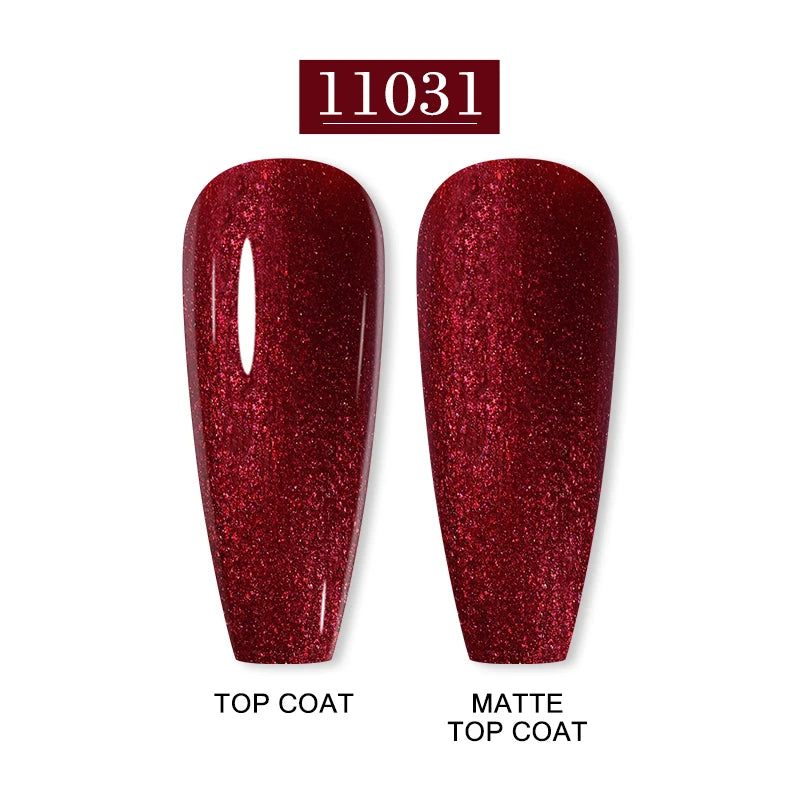 Arte Clavo Nail Art Designs Matte Coat Gel Polish Winter Pink Semi