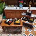 Dollhouse Japanese Cuisine Food 5-Piece Miniatures Model Kitchen Qme Default Title
