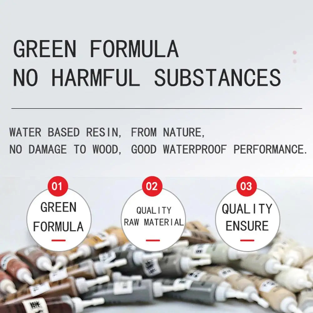Multipurpose Multicolor Wooden Furnitures Scratch Repair Agent Damage Repair Cream Furniture Refinishing Paint Scratch Filler Qme