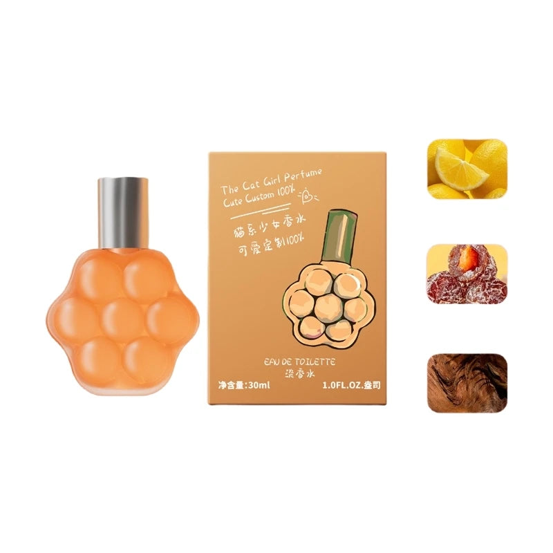 Long-Lasting Flower Fruit Scent Perfume Mini Perfume Deodorant Refreshing Fragrance Spray Women'S Long-Lasting Eau De Toilette Qme Cream plums China Mainland