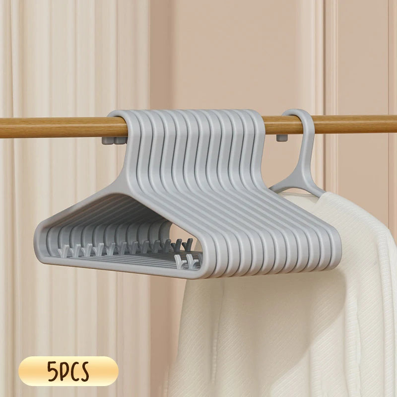 Drying Rack Clothes Hanger Thickened Hangers 5 Portable Household Qme A1