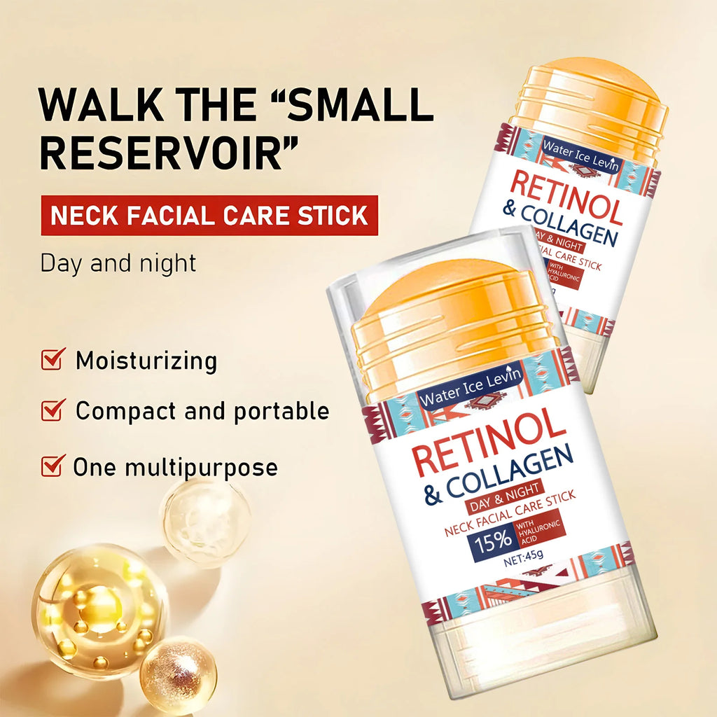 45g Retinol Lifting Firming Cream Stick Collagen Smooth wrinkles Face Cream For Moisturizer Whitening Brighten Skin Product Qme