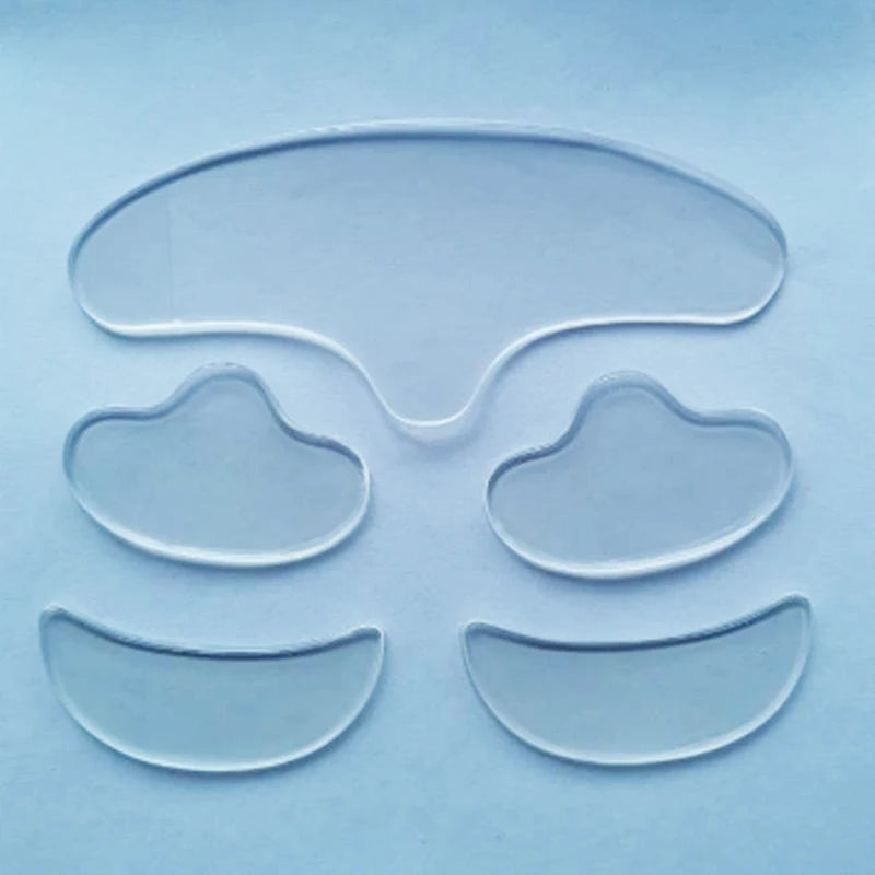Face Forehead Neck Eye Anti Wrinkle Aging Care Sticker Pad Patch Qme