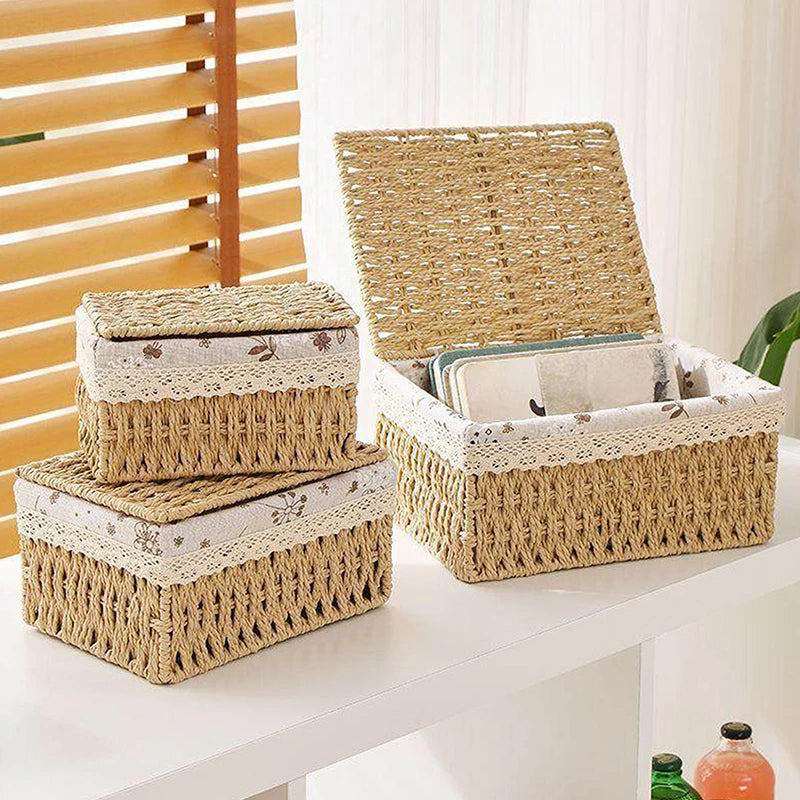 Toys Snacks Miscellaneous Items Desktop Cosmetic Storage Box Qme