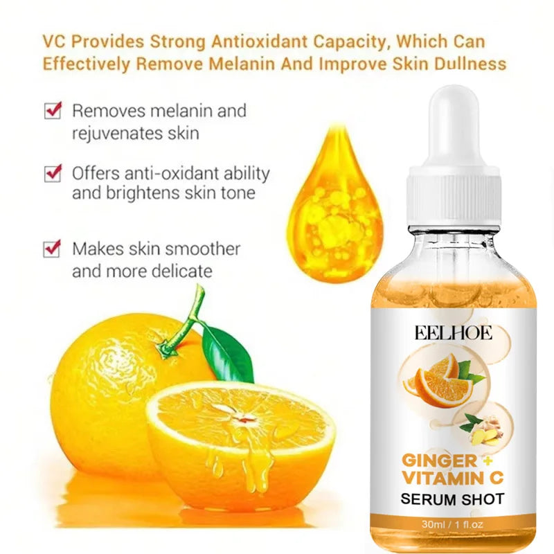 Vitamin C Facial Essence Dark Spot Remover Repair Anti-aging Essence Facial Skin Care Repair Collagen Nourish Skin Care Qme