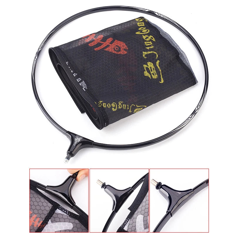 Five Sizes Fishing Net Head Anti-hook Outdoor Hand Ultra Light Qme