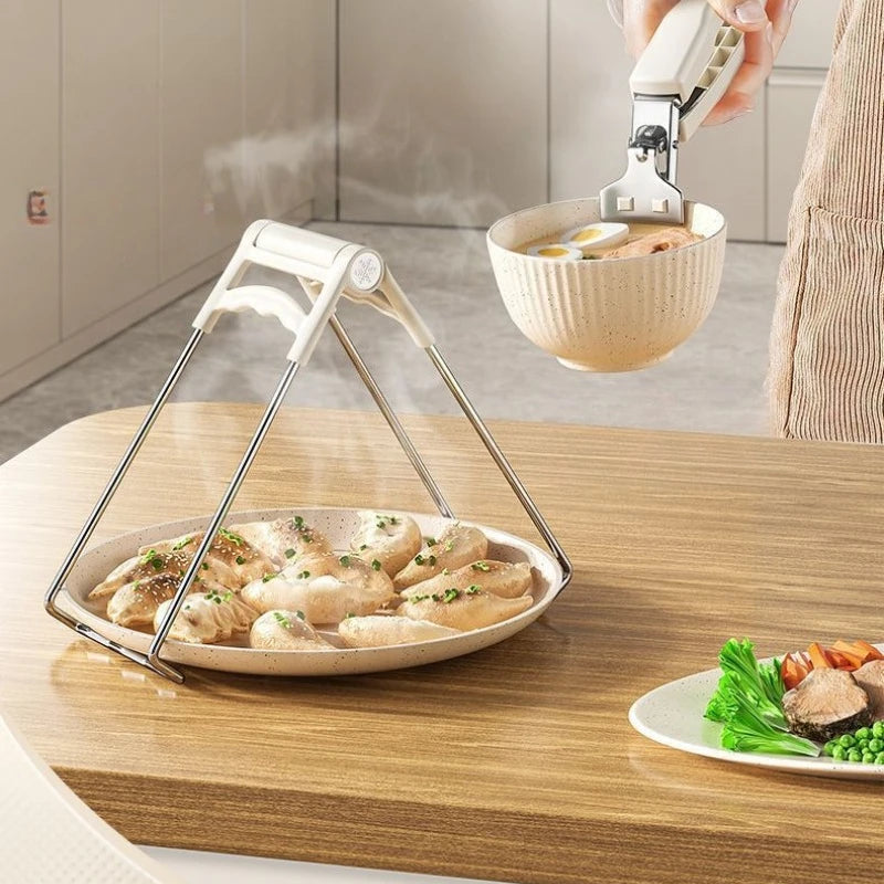Thickened Anti-scalding Clip Hand Kitchen Pick Up Bowl End Vegetable Qme