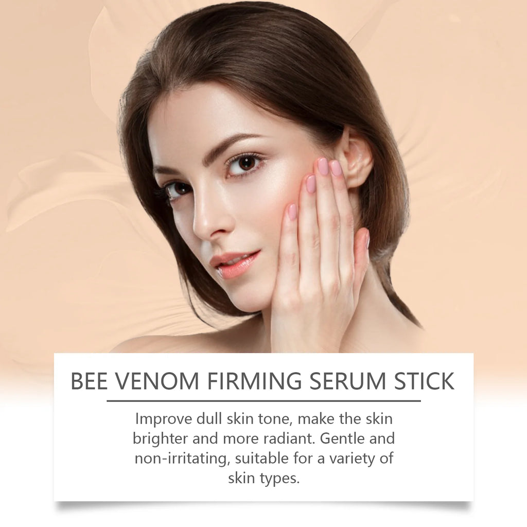 Bee Venom Firming Serum Stick Nourishing Lifting Fade Fine Lines Increase Elasticity Brightening Moisturizing Essence Face Care Qme