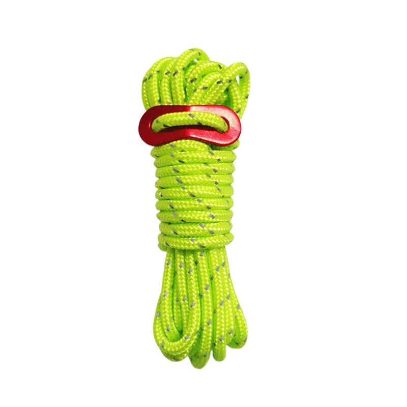 Rock Climbing Rope Fishing 4 Meters Outdoor Safety Grappling Lifeline Qme A3