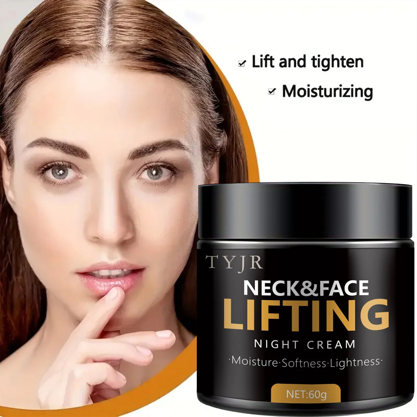 Neck Lines Protein Cream Collagen Eliminate Neck Fine Lines Anti-ageing Lift Rejuvenation Nourish Eliminate Double Chin SkinCare Qme