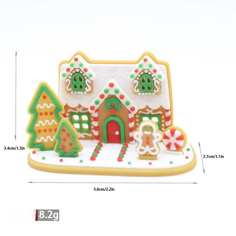 Micro Landscape Ornaments Xmas Gifts 1 12 Dollhouse Christmas Decor Qme
